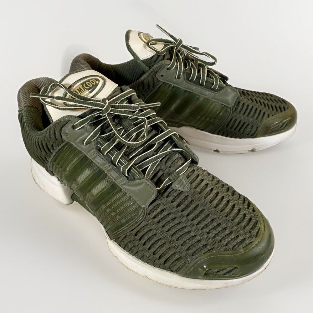 Adidas Climacool 1 BA8571 Base Green Mesh Sneakers Men’s US 13 Running Shoes